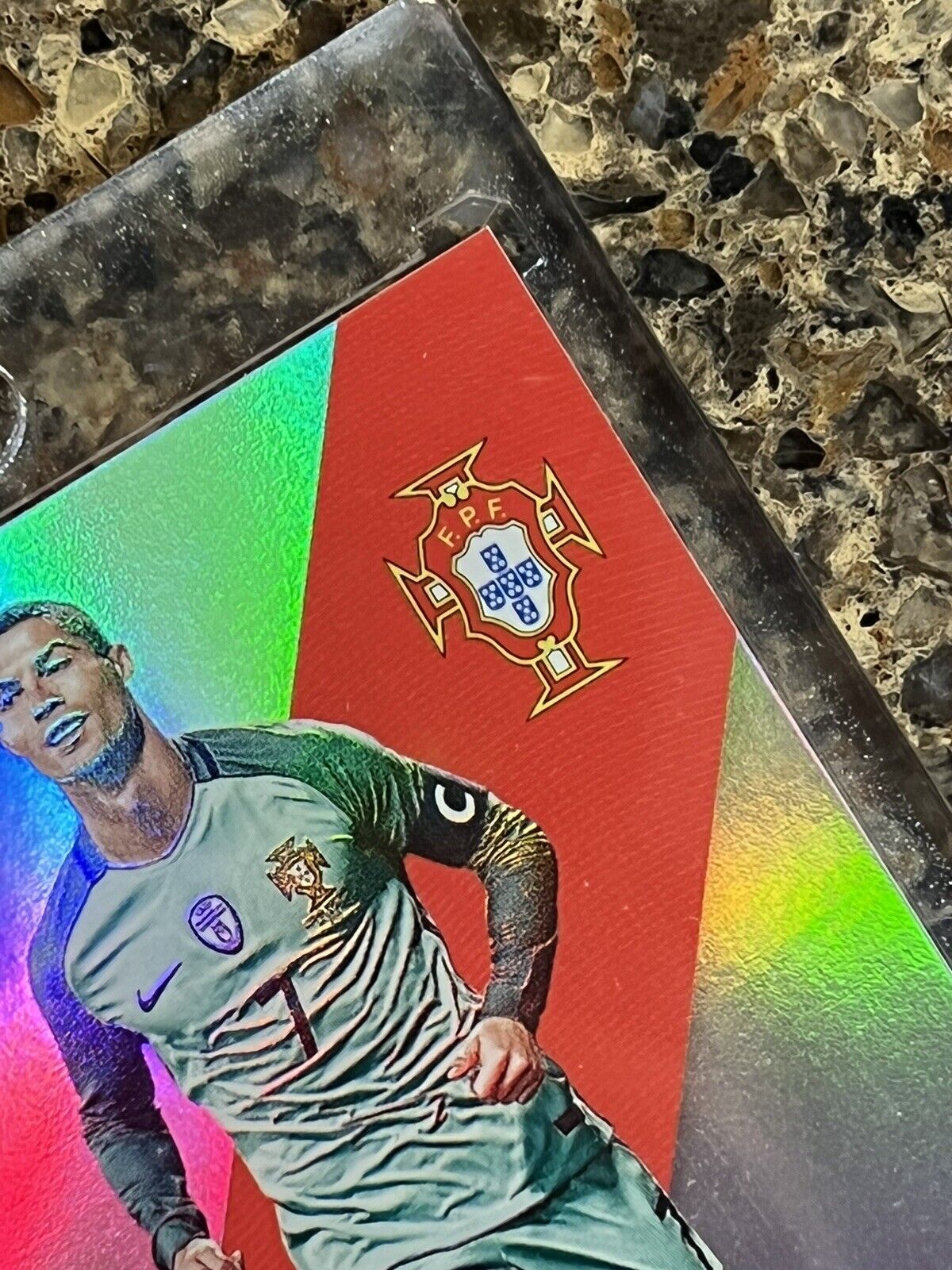 Cristiano Ronaldo 2017 Panini Nobility Soccer And Country Refractor Mint RARE