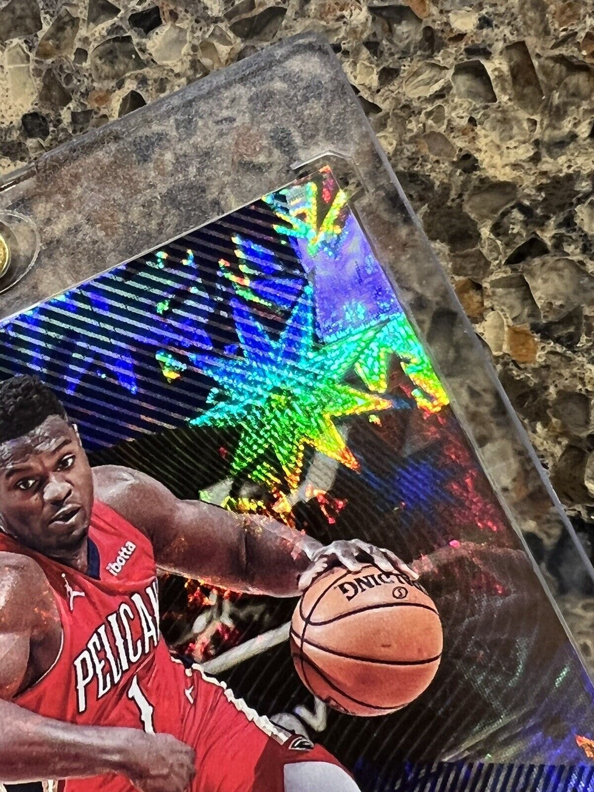 Zion Williamson 2021 Panini NBA THE NATIONAL 23/50 KABOOM Explosion GEM MINT SSP