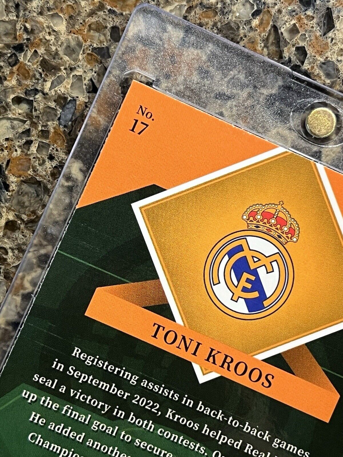 Toni Kroos 2022-23 Panini Select La Liga Soccer Select Stars Refractor Gem Mint