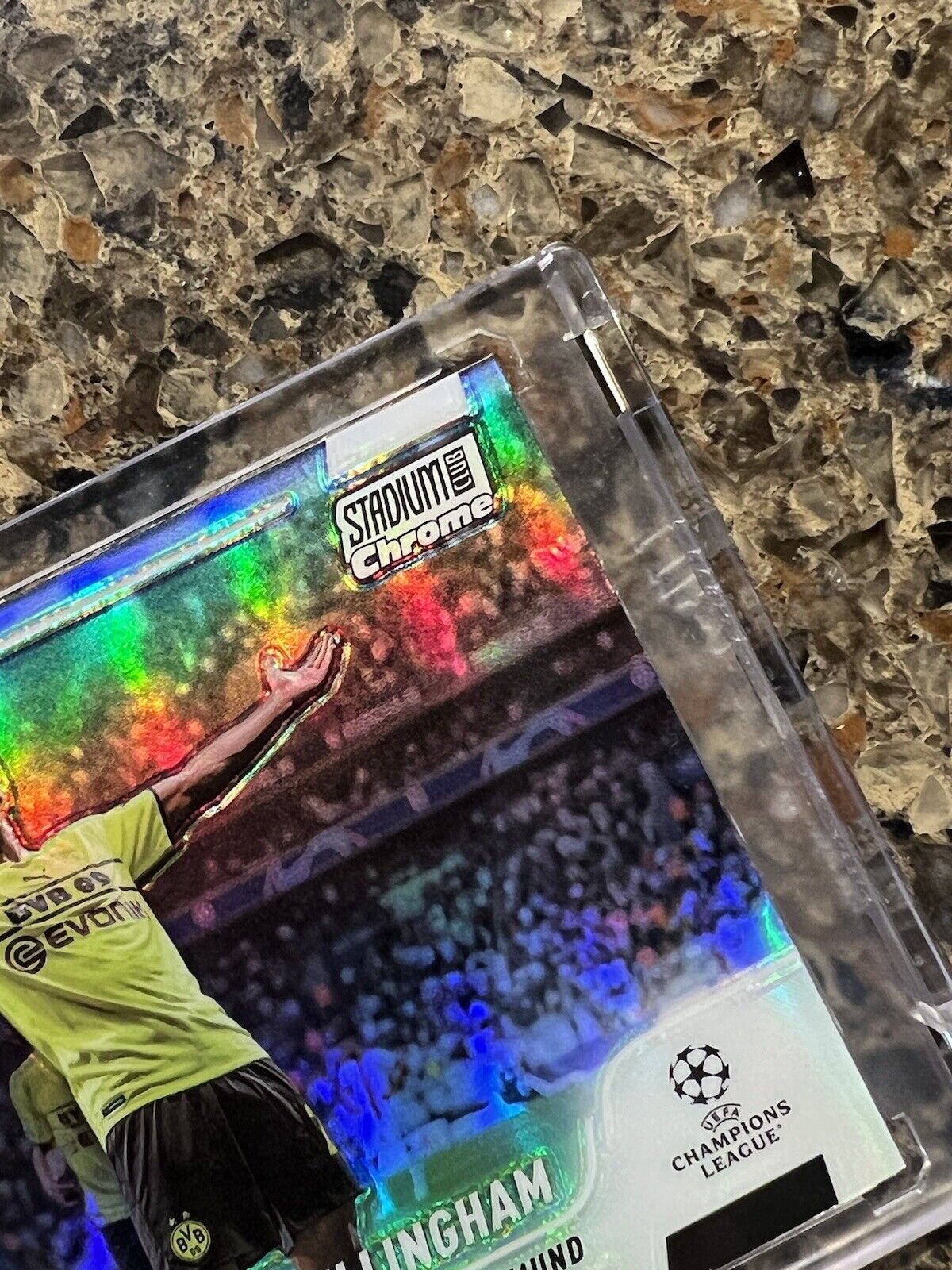 Jude Bellingham 2022 Topps Stadium Club Chrome UEFA Champions League REFRACTOR