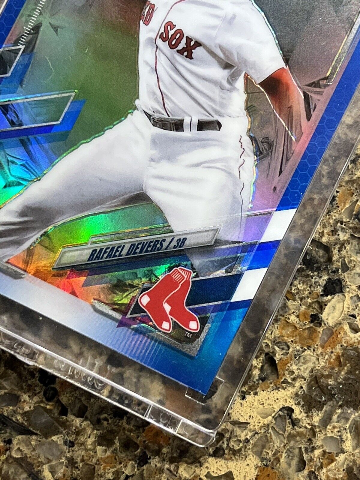 🌟 2021 Topps Chrome Rafael Devers Blue Refractor 🌟 #44/75 🌟 SUPER RARE 🚀🚀🚀