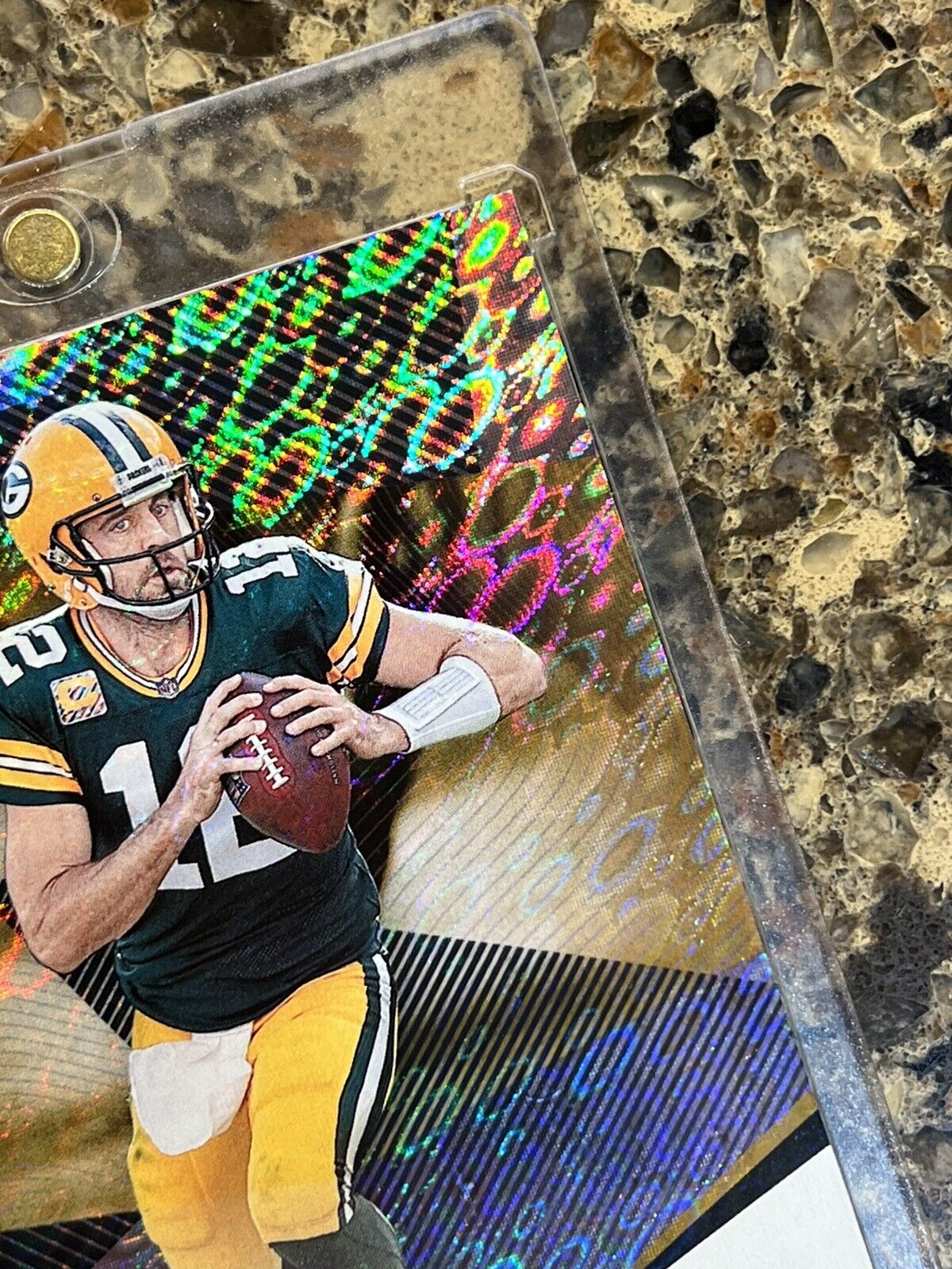 🌟 Aaron Rodgers - 2021 Panini The National Diskettes - #08/25 - Super Rare SSP