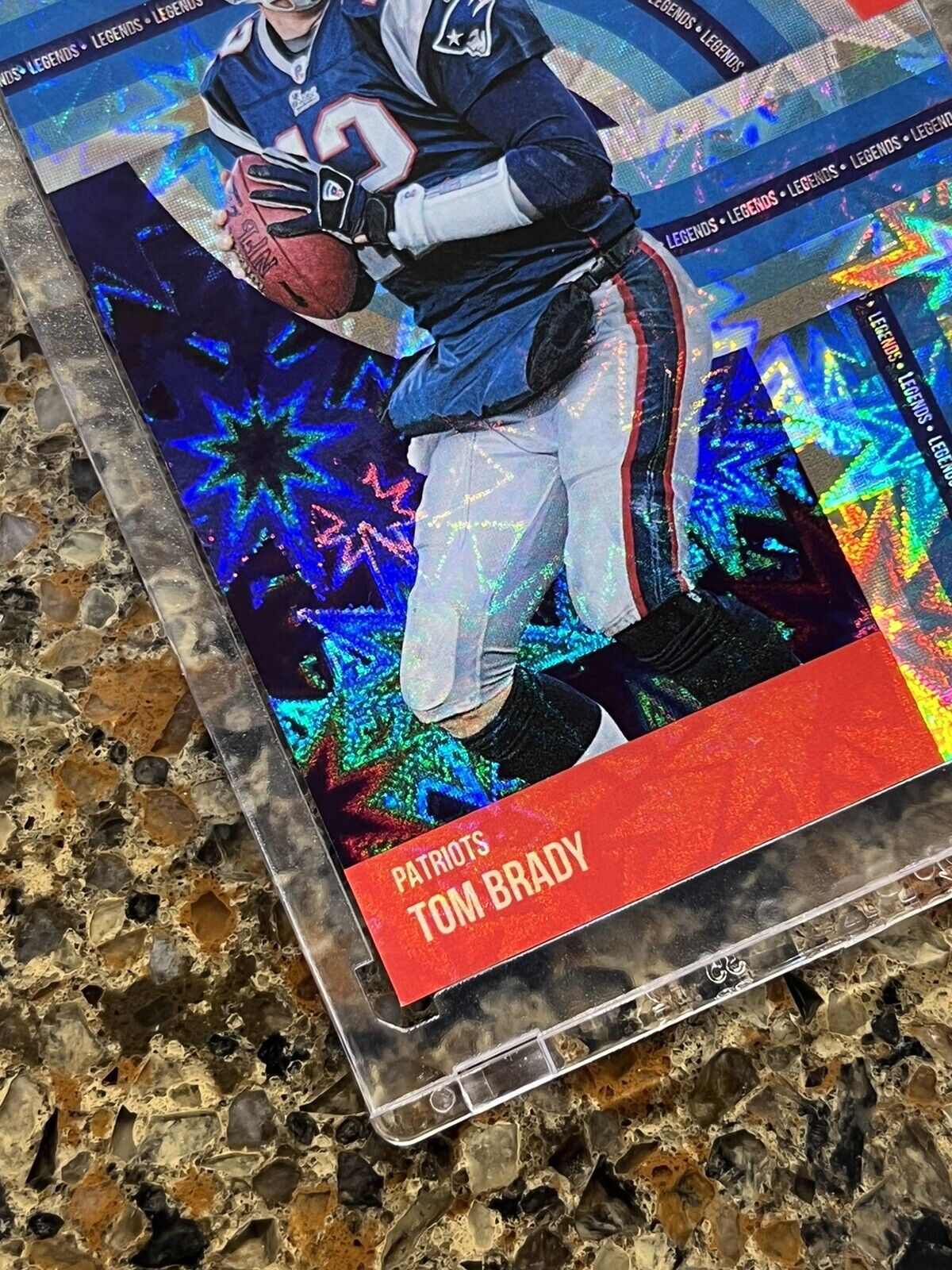 Tom Brady 2021 Panini The National Legends #45/50 Kaboom Explosion Rare SSP HOF