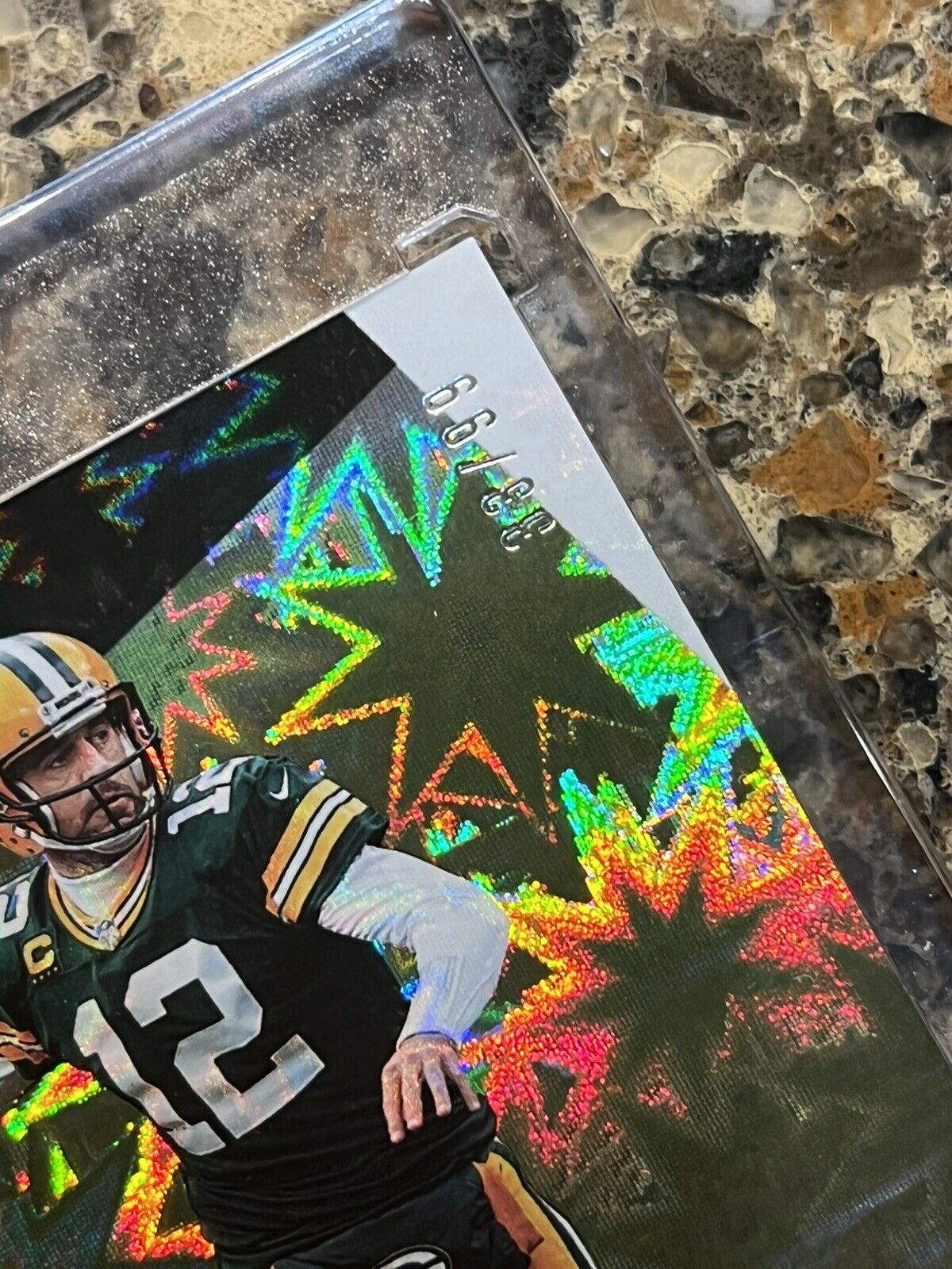 Aaron Rodgers - 2021 Panini Player of the Day KABOOM - #33/99 - RARE SSP