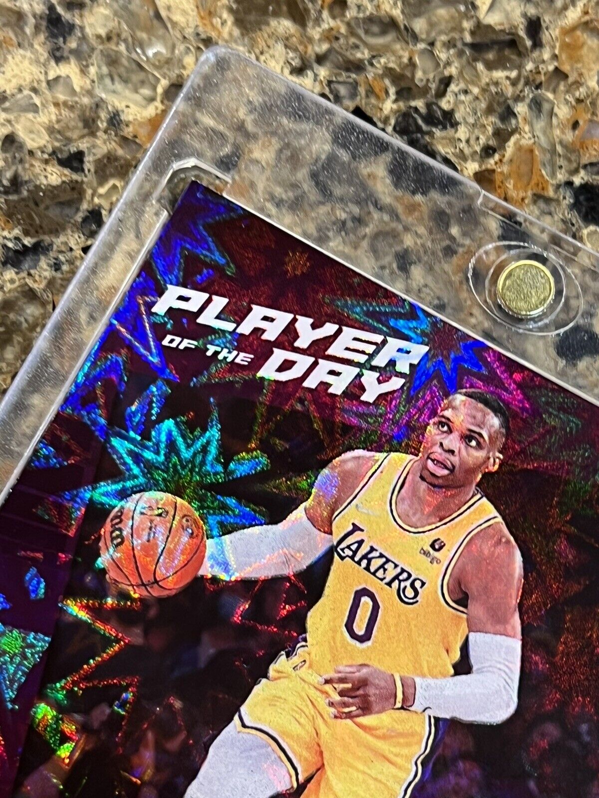 Russell Westbrook 2021-22 Panini Player of the Day KABOOM #59/99 SSP