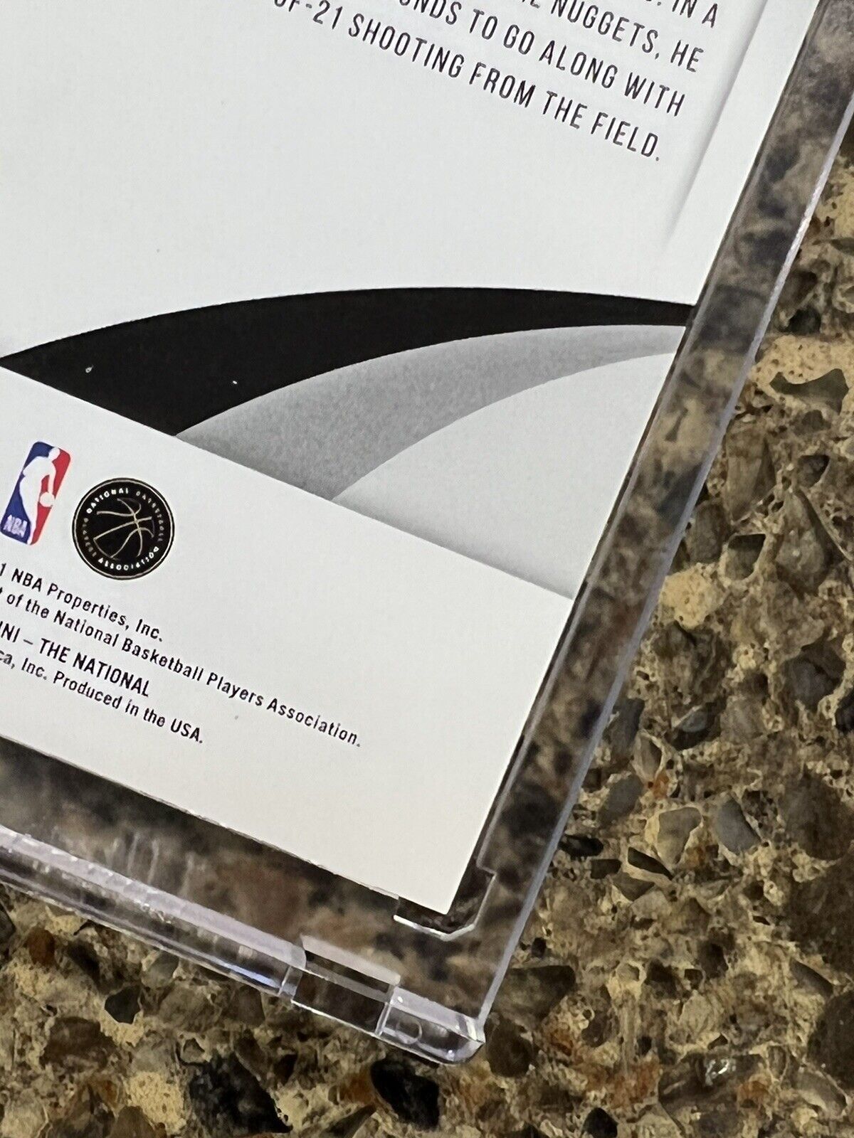 Nikola Jokic 2021 Panini THE NATIONAL DISKETTES #11/25 Super Rare SSP