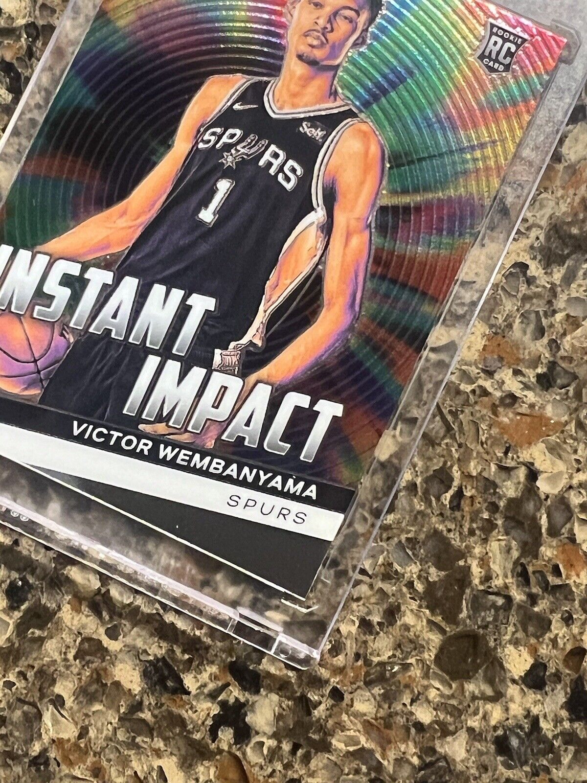 Victor Wembanyama RC 2023-24 Panini Prizm Instant Impact SP Rare Gem Mint Rookie