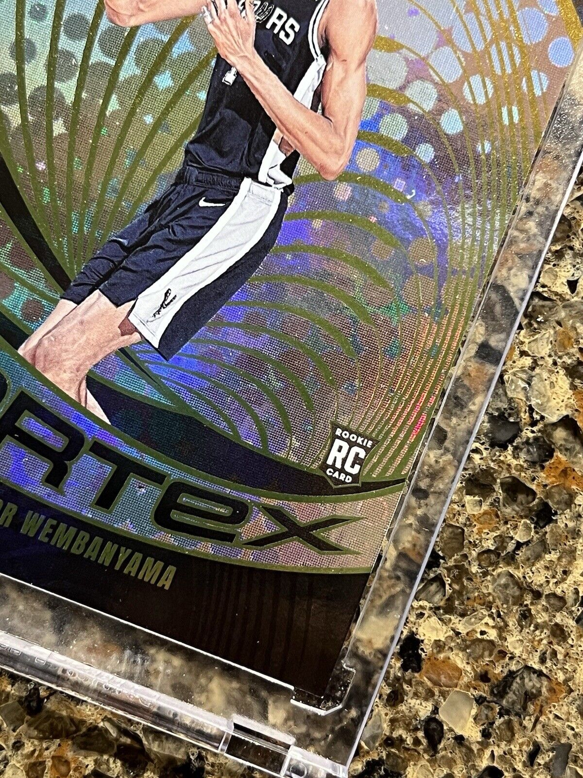 Victor Wembanyama RC 2023-24 Panini Revolution VORTEX Refractor Gem Mint Rookie