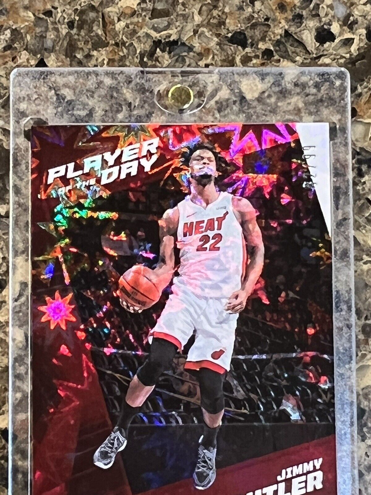 Jimmy Butler 2021 Panini NBA Player of the Day KABOOM 82/99 Rare Gem Mint SSP