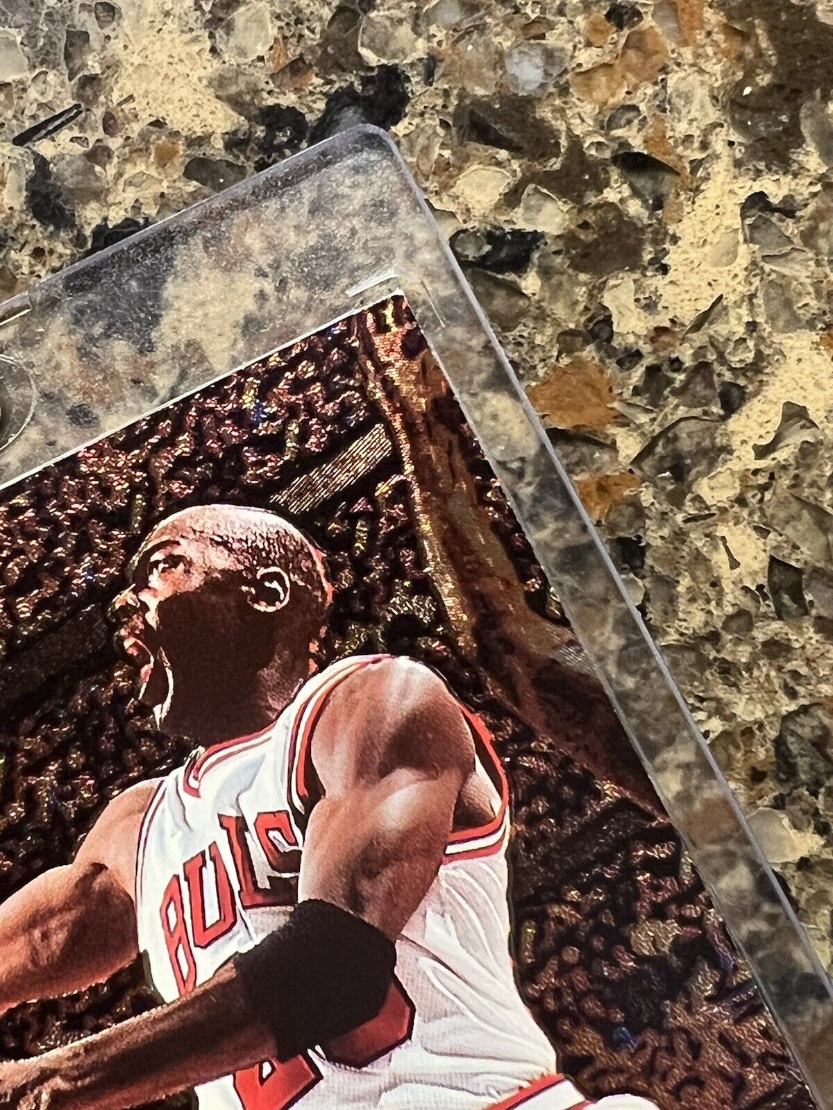 Michael Jordan 1995-96 Fleer Metal Metallic Holo Rare Vintage Chicago Bulls HOF