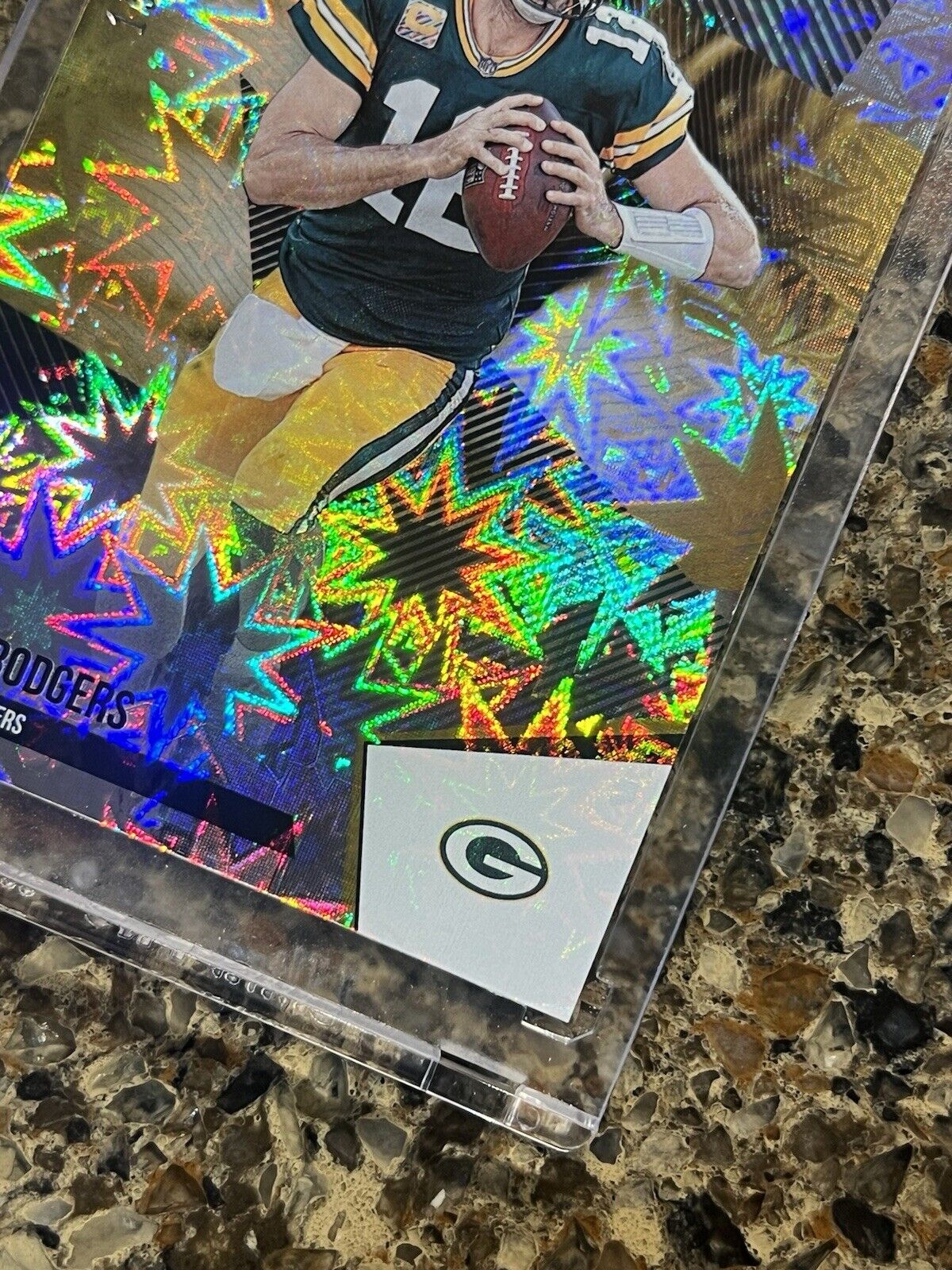 Aaron Rodgers 2021 Panini The National #15/50 KABOOM Explosion SSP - SUPER RARE