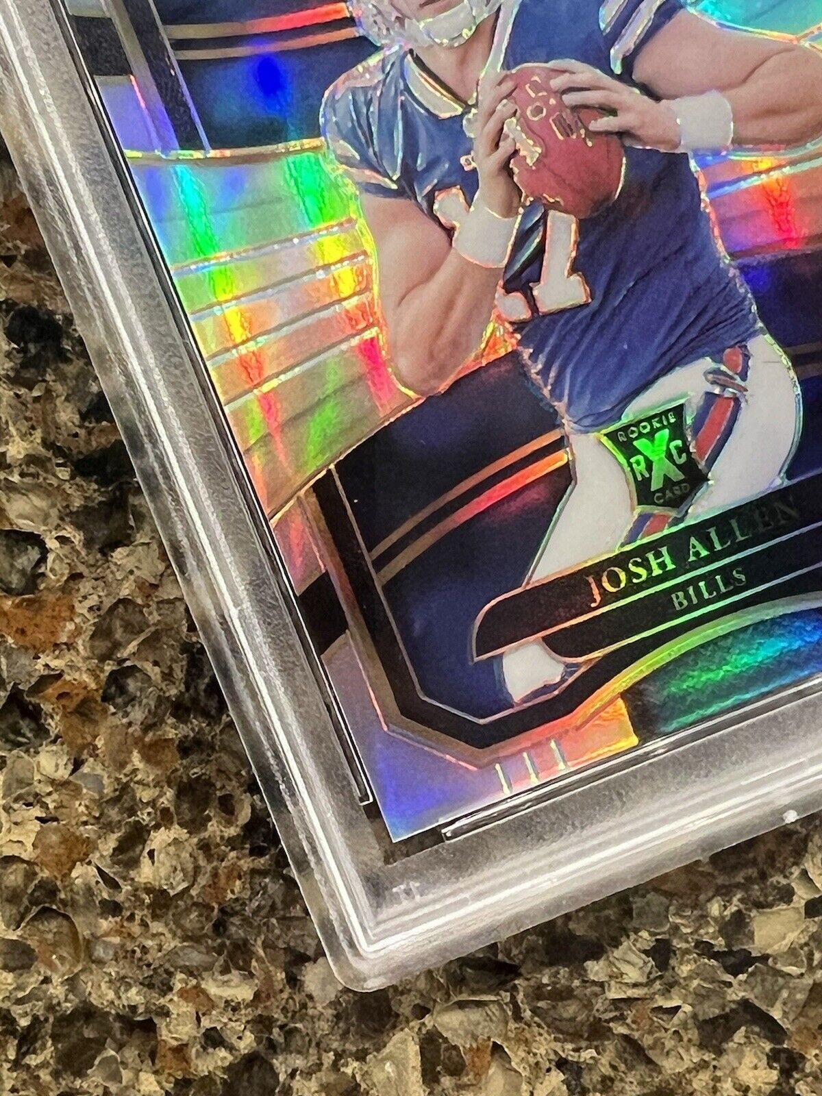 Josh Allen 2017 Panini Select '18 NFL Draft XRC Prizm Redemption MINT PSA 9 RARE