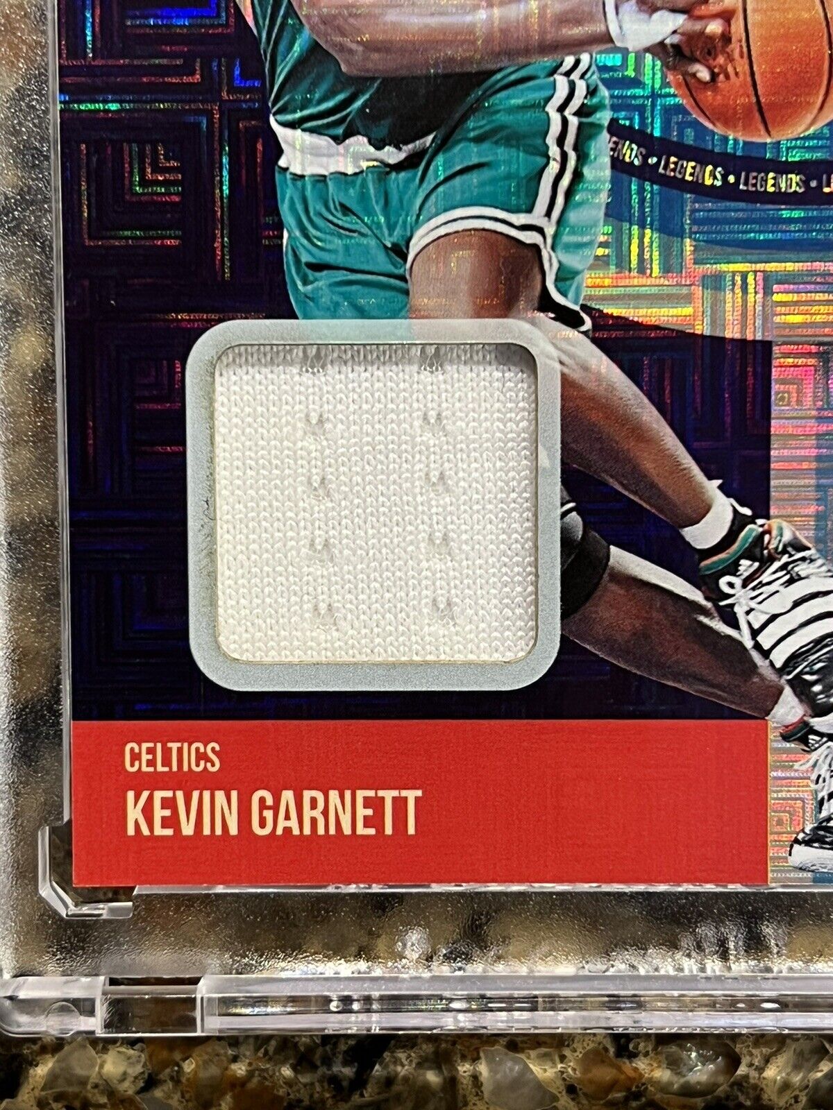 Kevin Garnett 2021 Panini The National Legends Escher Squares Patch 10/10 MINT