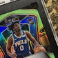 Tyrese Maxey RC 2020 Panini Select Rookie Signatures Neon Green Prizm /99 SGC 10