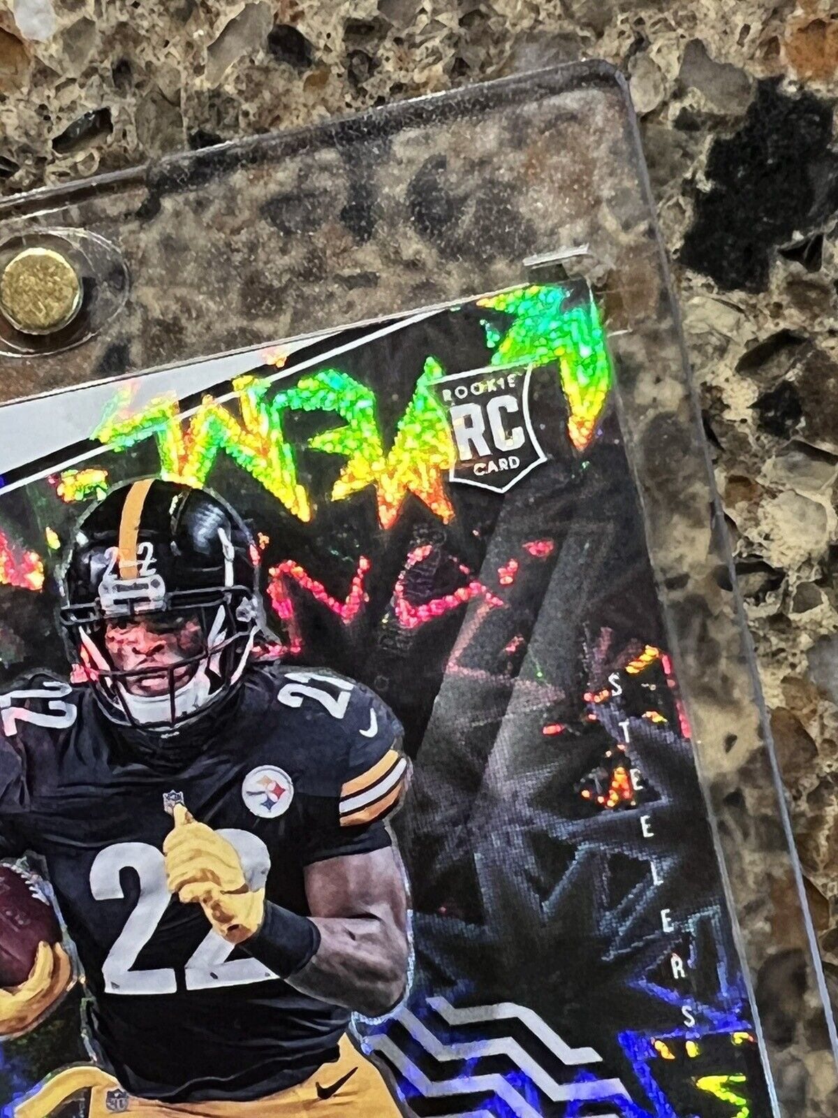 Najee Harris RC 2021 Panini The National 18/50 KABOOM Explosion Gem Mint Rookie