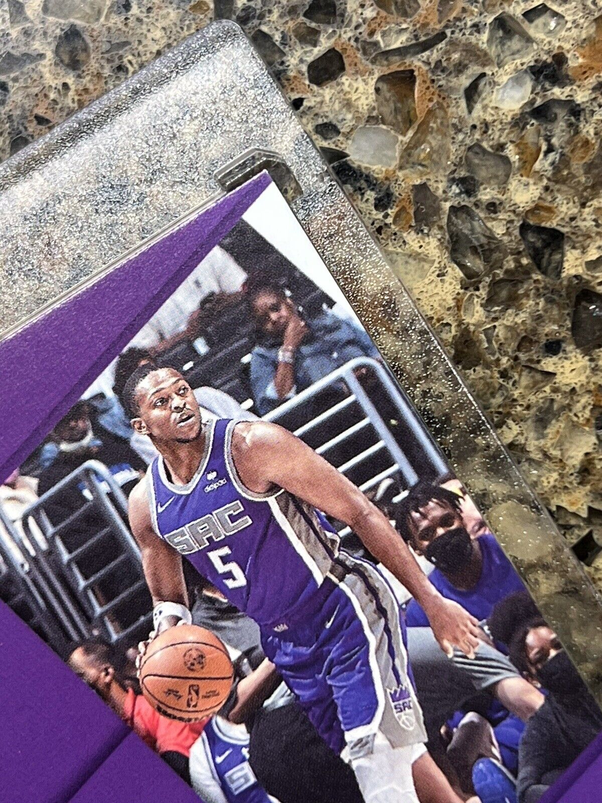 De’Aaron Fox 2021 Panini Player of the Day KABOOM 07/99 Super Rare Gem Mint SSP