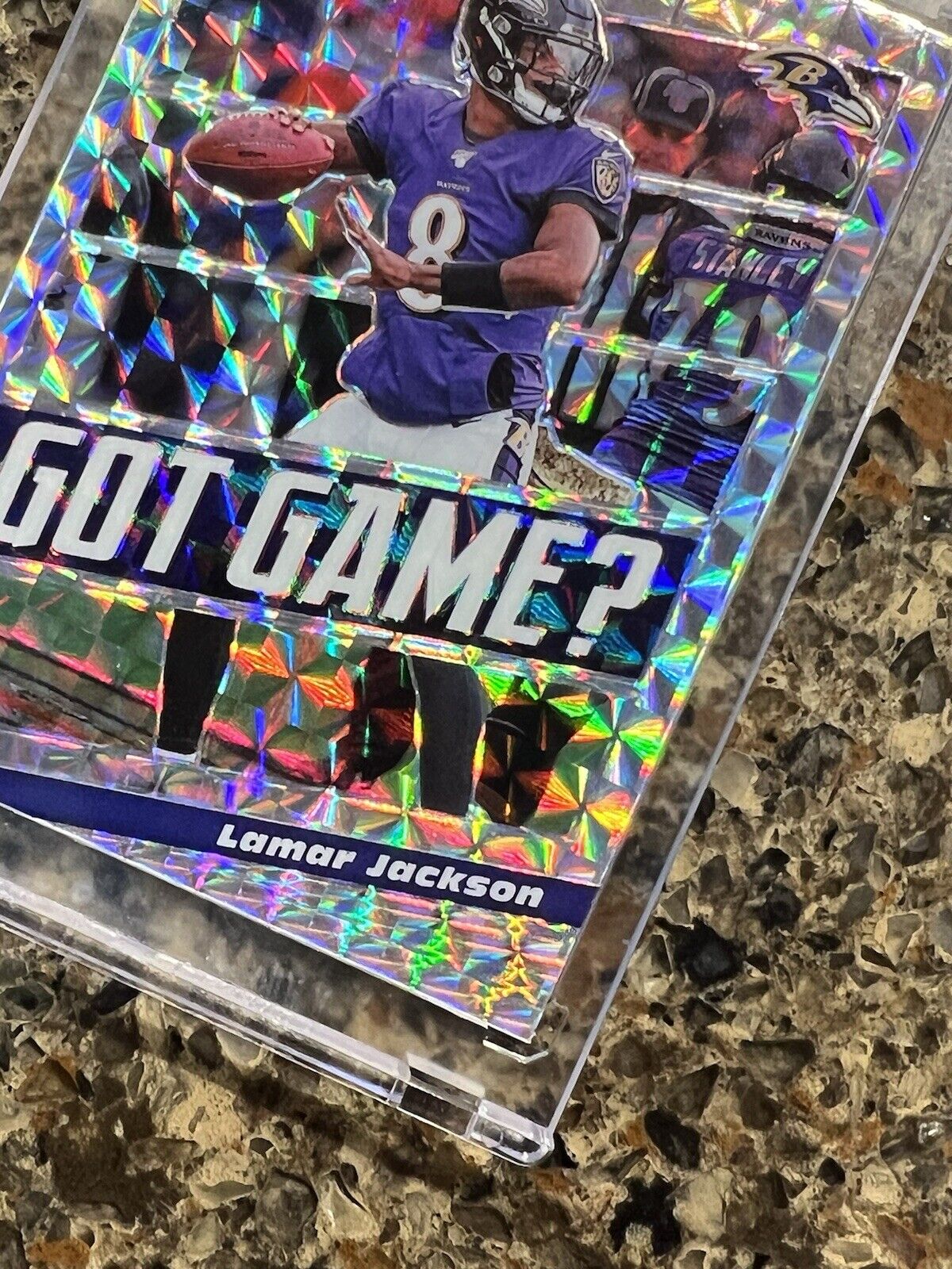 🌟 Lamar Jackson 2020 Panini Mosaic Football GOT GAME? Silver Prizm Holo MINT 🌟