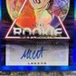 Max Christie RC 2022 Panini Recon Rookie Signatures 41/49 Refractor Autograph SP