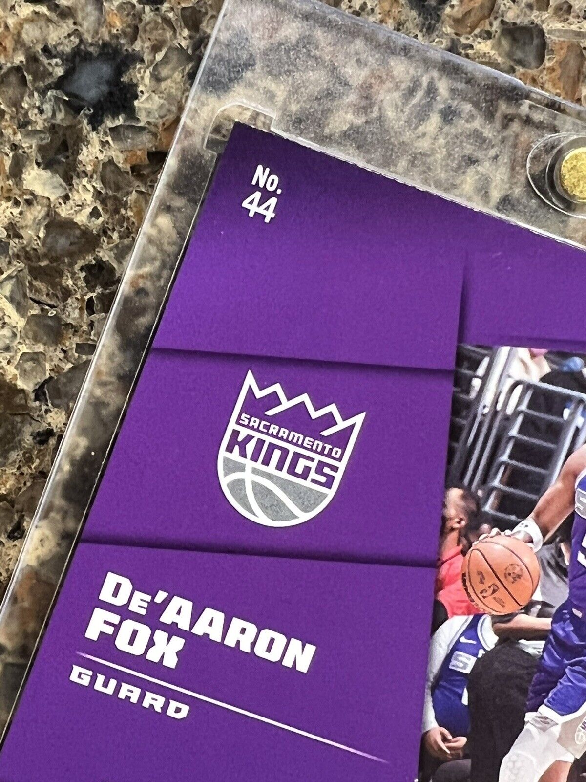 De’Aaron Fox 2021 NBA Panini Player of The Day KABOOM 96/99 Rare Gem Mint SSP