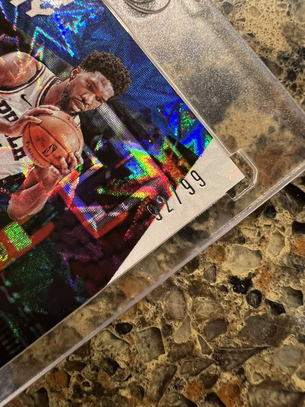 Joel Embiid 2021 Panini NBA Player of The Day KABOOM 92/99 Rare Gem Mint SSP