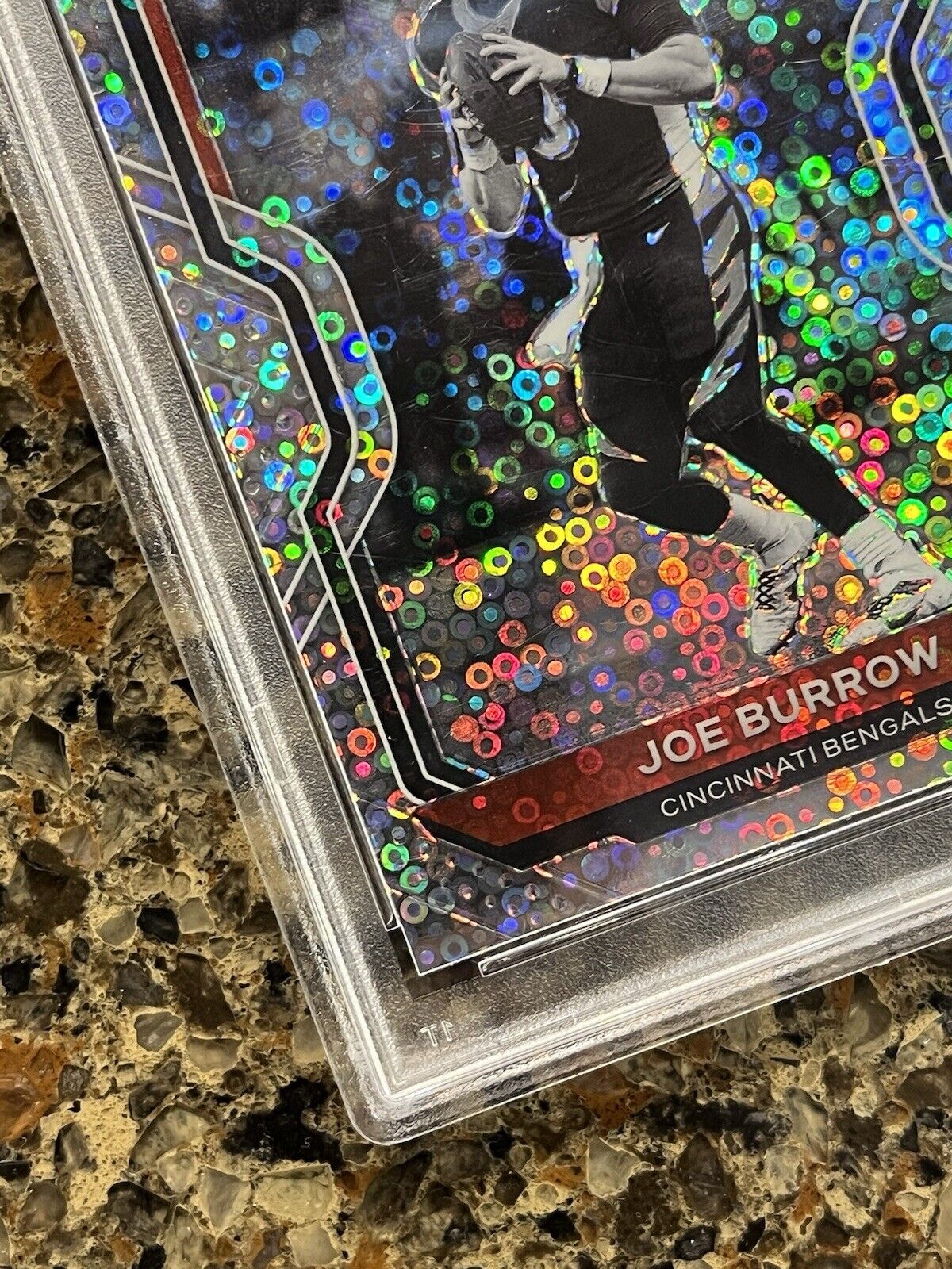 Joe Burrow RC 2020 Panini Prizm SP - No Huddle Prizm Variation PSA 9 Mint Rookie