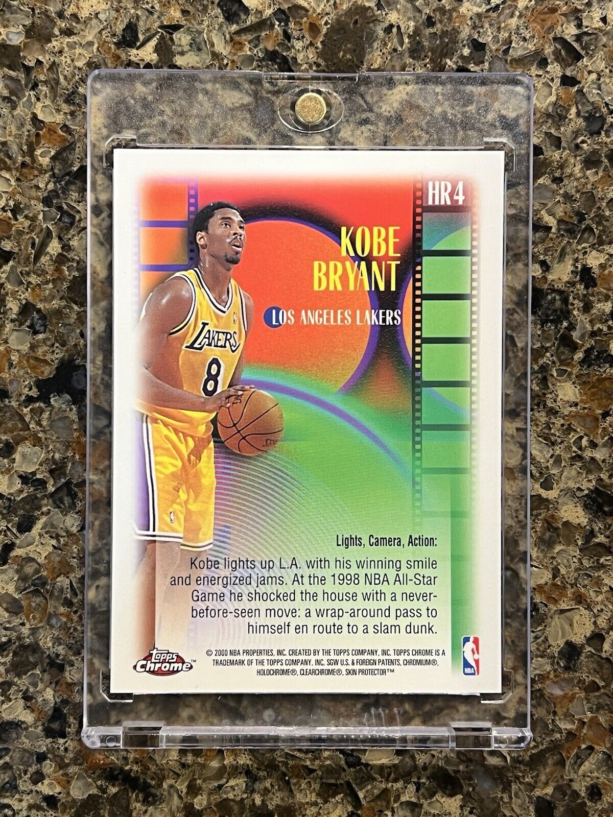 Kobe Bryant 1999-00 Topps Chrome Highlight Reels Los Angeles Lakers HOF