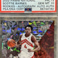 Scottie Barnes RC 2022 Panini National Autograph Cracked Ice 03/25 Rookie PSA 10