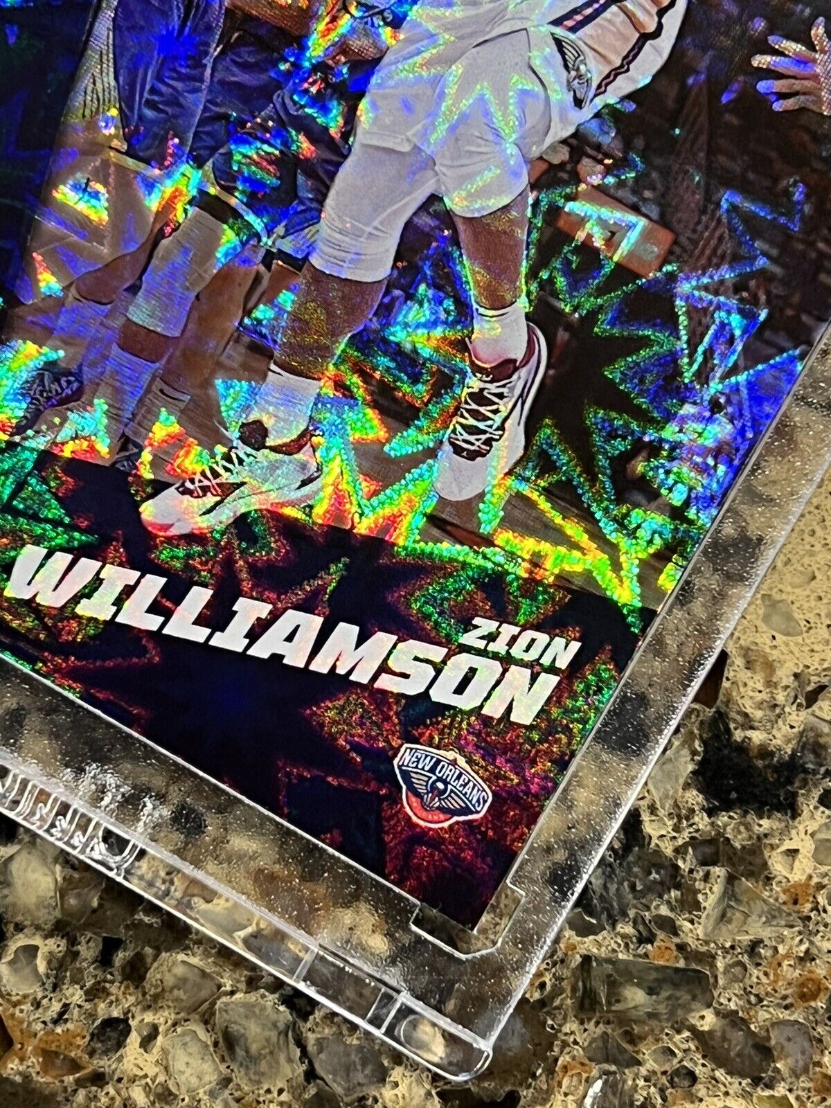 Zion Williamson 2021-22 Panini Player of the Day KABOOM #77/99 SSP Rare! 🚀🚀🚀