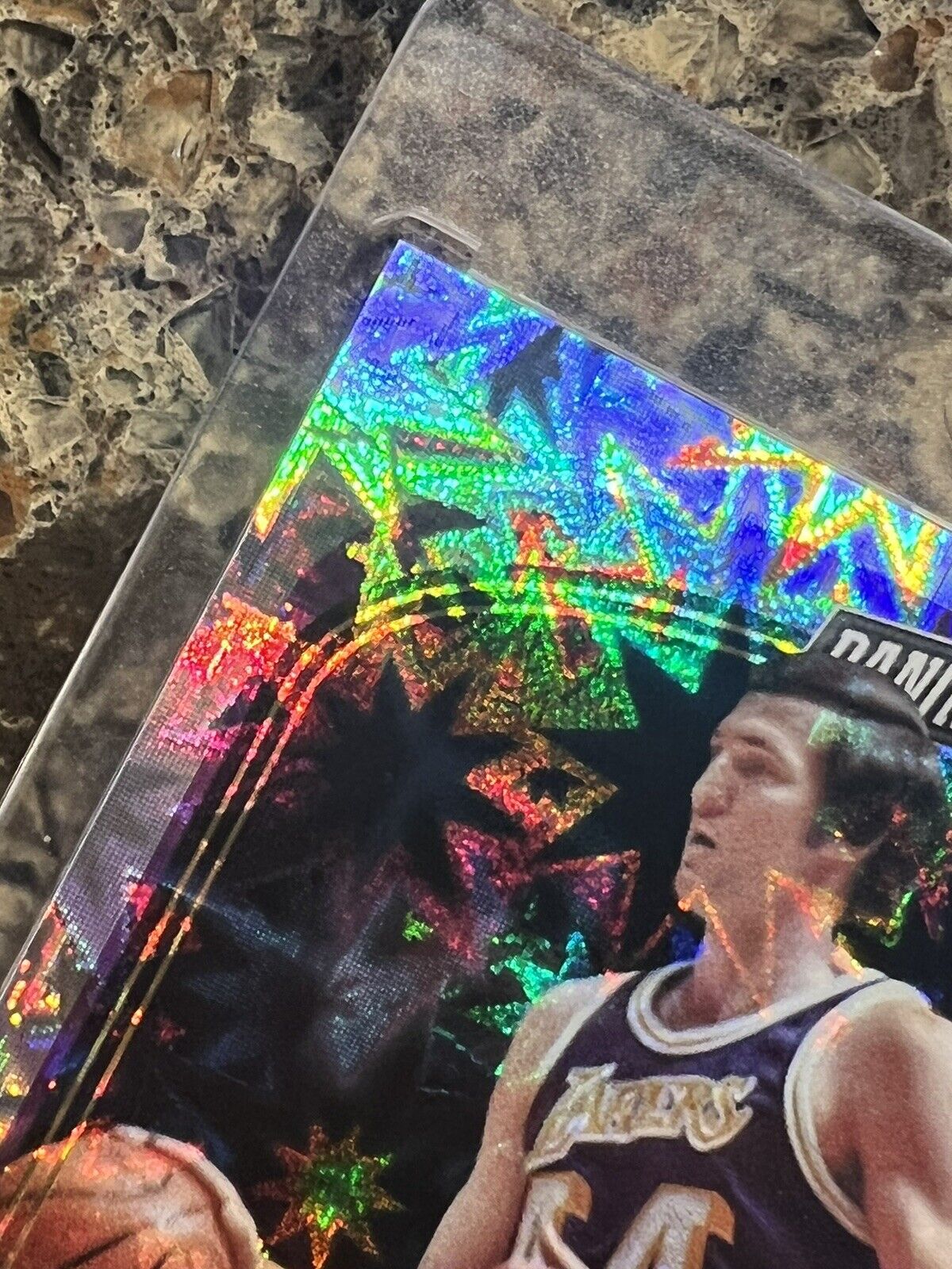 Jerry West 2021 Panini NBA Player of the Day KABOOM 67/99 HOF Rare Gem Mint SSP