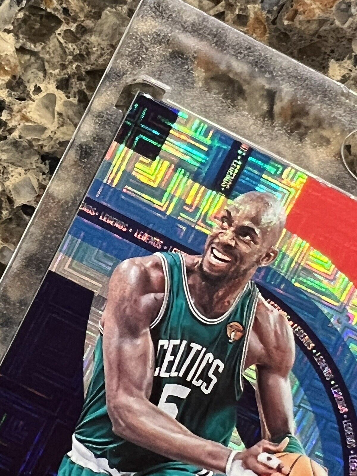 Kevin Garnett 2021 Panini The National Legends Escher Squares Patch 10/10 MINT