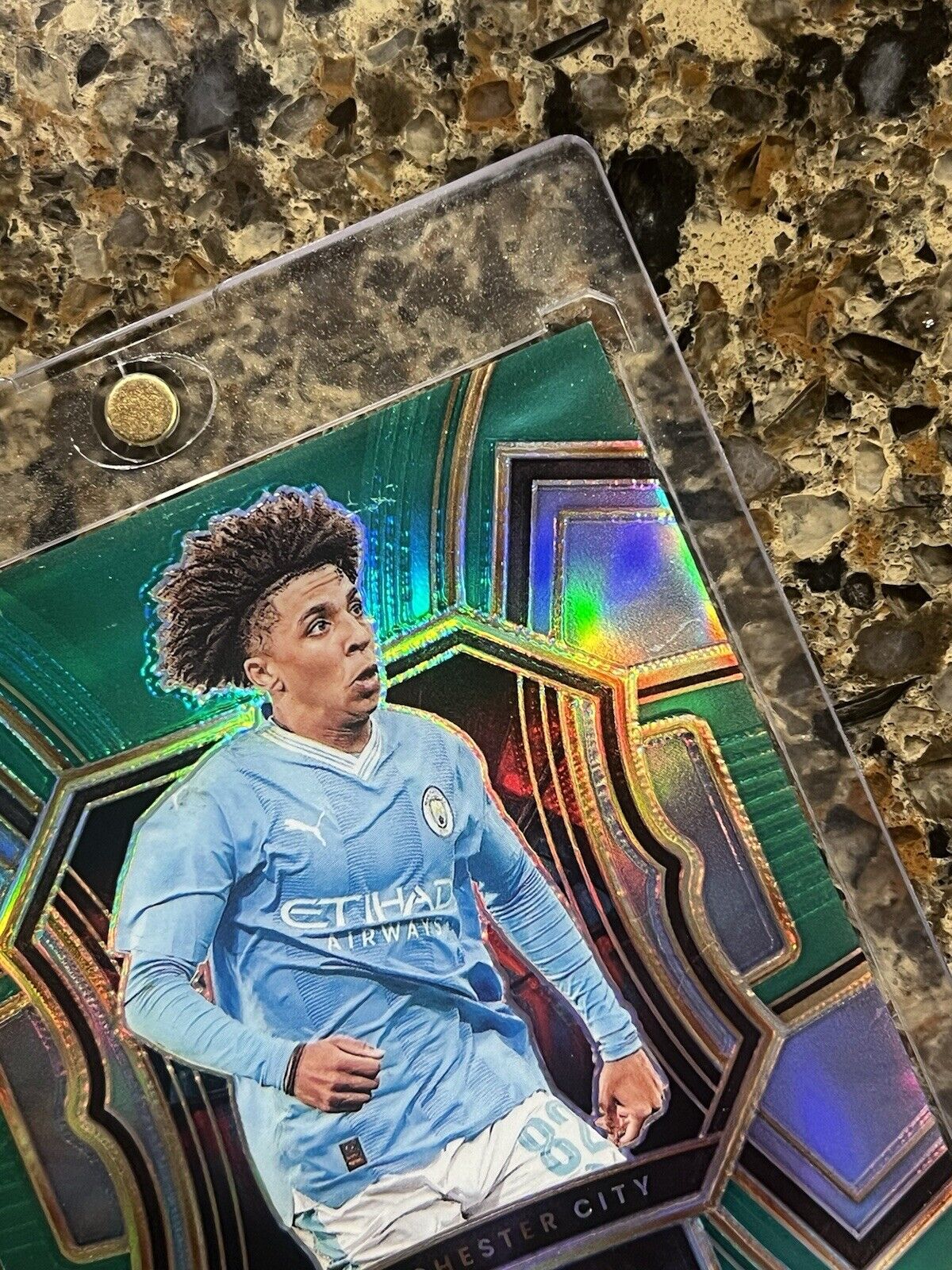 RICO LEWIS 2023-24 Panini Select FIFA Soccer FUTURE GREEN PRIZM #5/5 ULTRA RARE