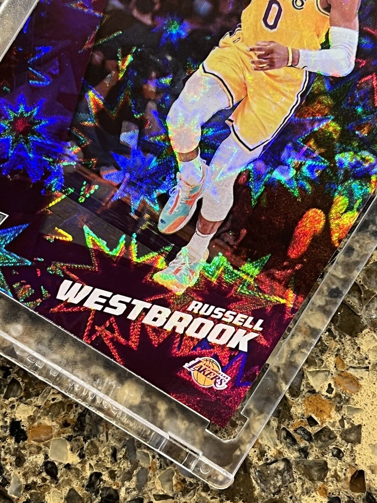 Russell Westbrook 2021-22 Panini Player of the Day KABOOM #59/99 SSP