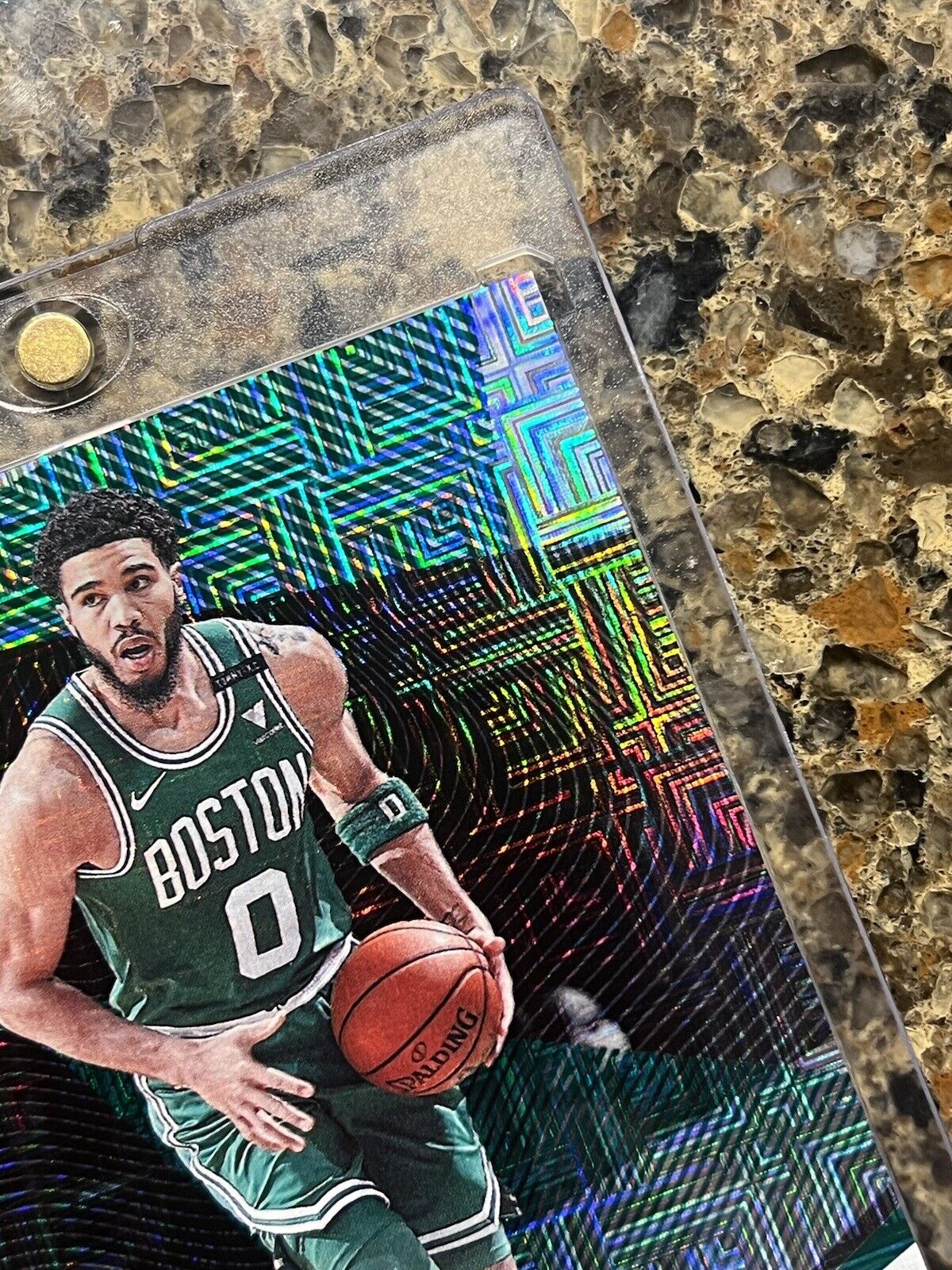 Jayson Tatum 2021 Panini The National Escher Squares 1/10 Celtics Super Rare SSP