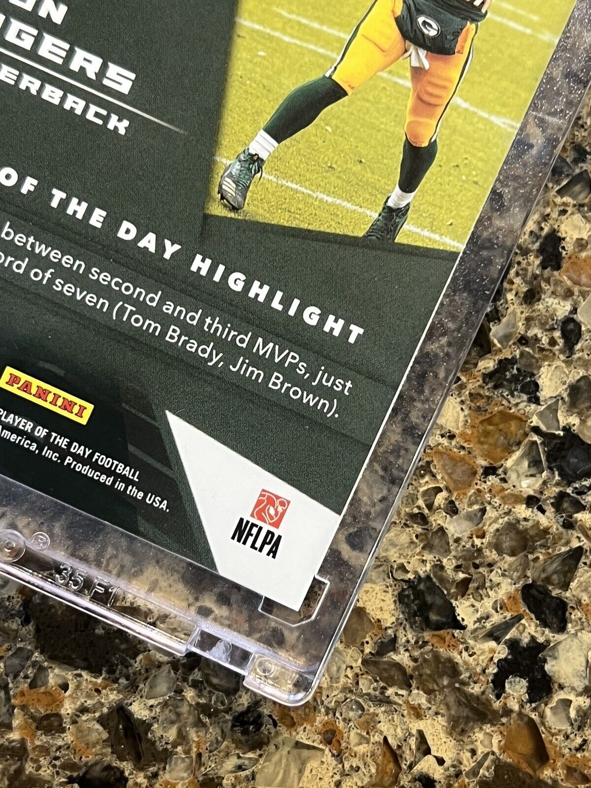 Aaron Rodgers - 2021 Panini Player of the Day KABOOM - #68/99 - RARE SSP