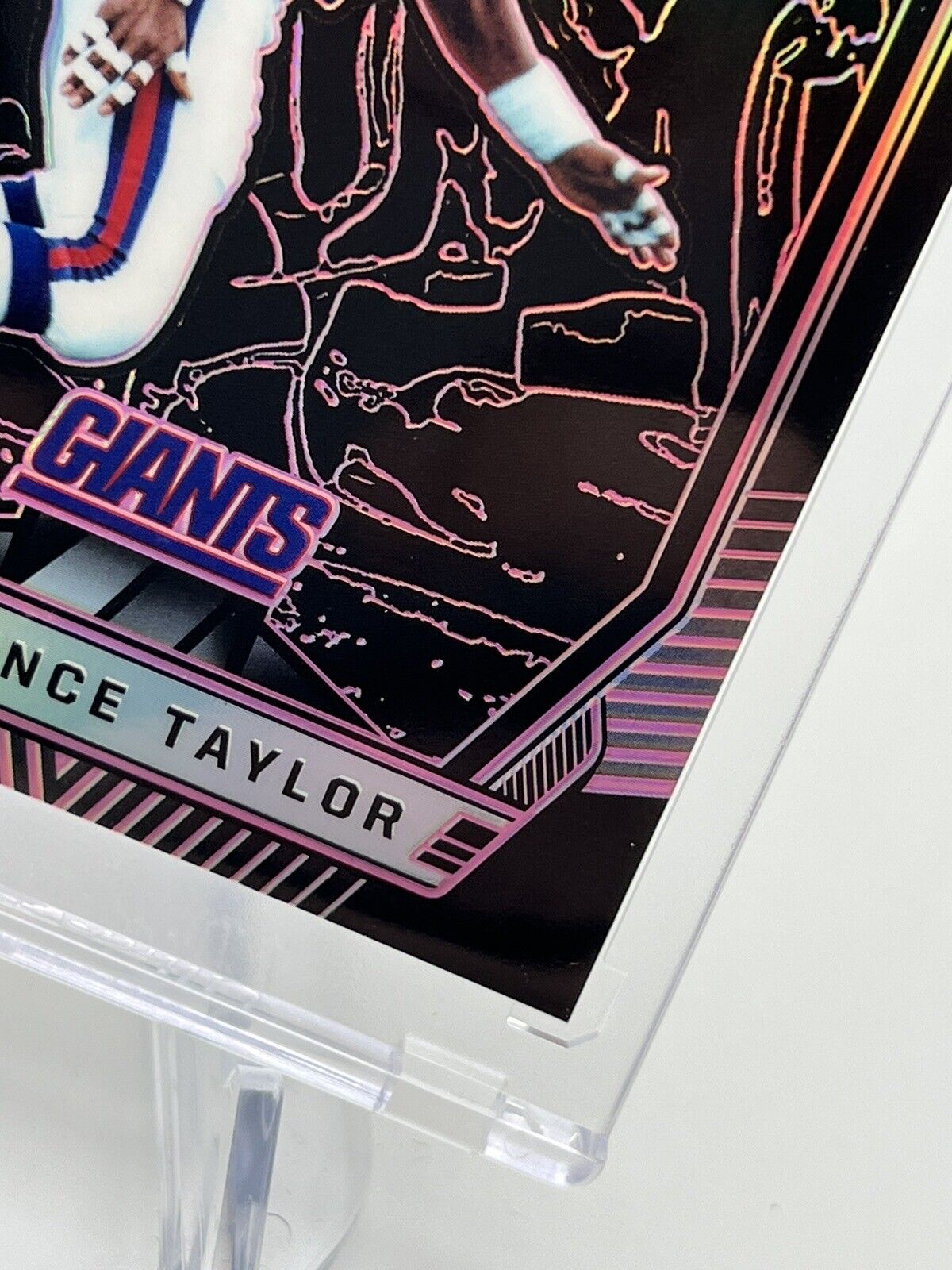 Lawrence Taylor 2018 Panini Obsidian Football Refractor 15/75 Rare Gem Mint SSP