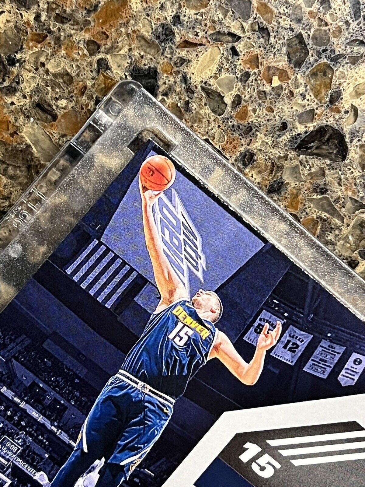 NIKOLA JOKIC 2019 Donruss Elite GOLD COURT VISION #05/10 SUPER RARE SSP