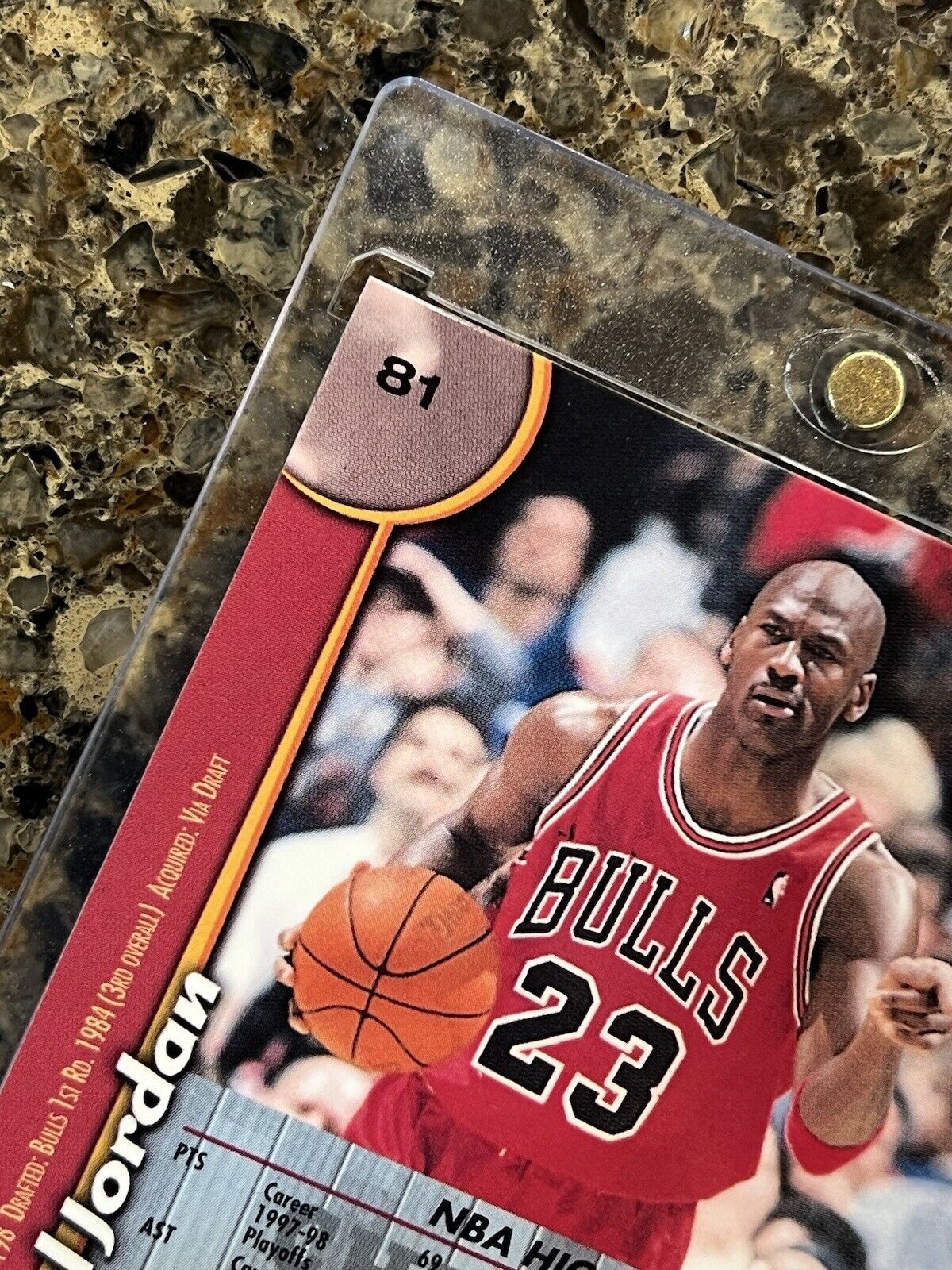 Michael Jordan 1997-98 Topps Finest - Rare Vintage - Chicago Bulls HOF