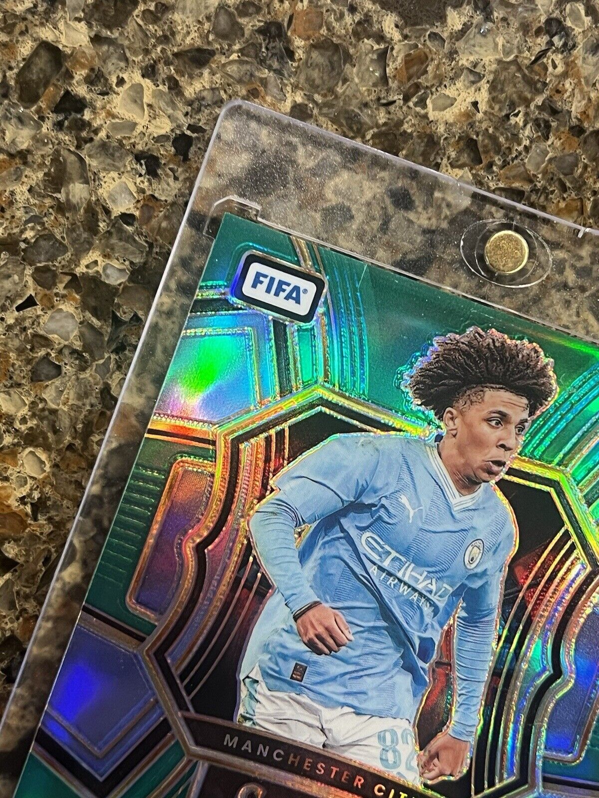 RICO LEWIS 2023-24 Panini Select FIFA Soccer FUTURE GREEN PRIZM #5/5 ULTRA RARE