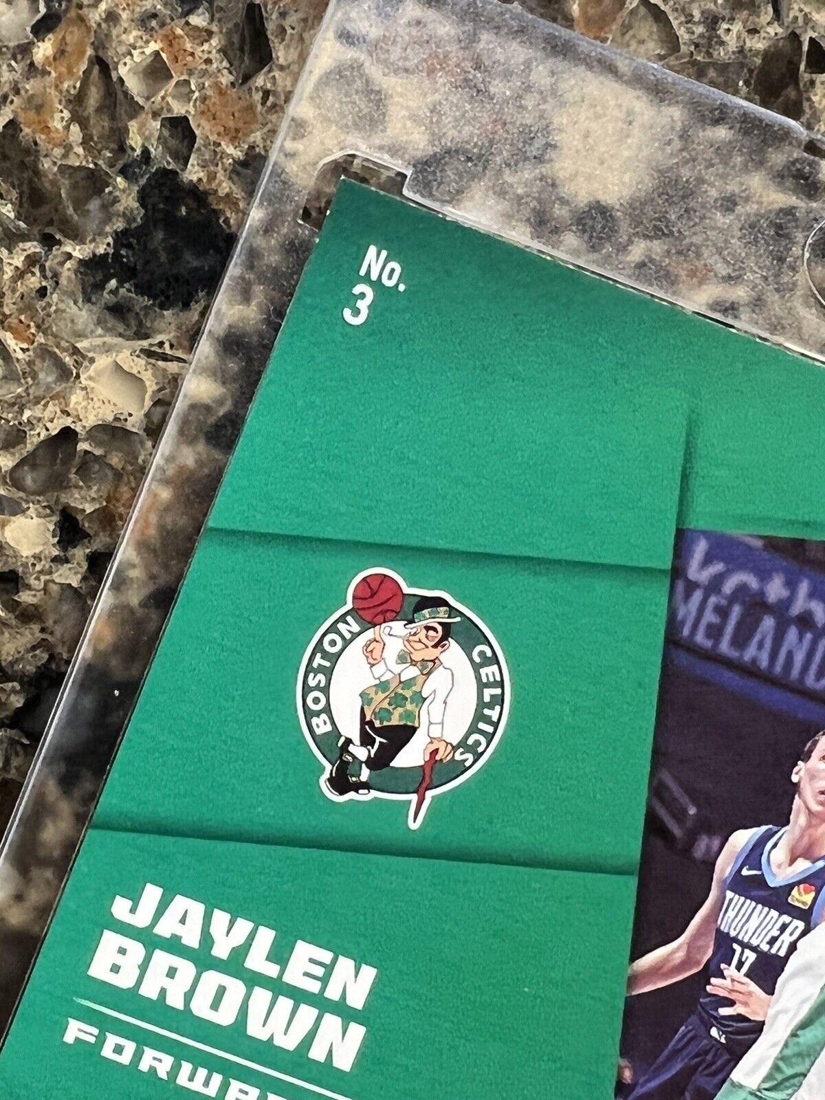 Jaylen Brown 2021 Panini NBA Player of the Day KABOOM 22/99 RARE GEM MINT SSP