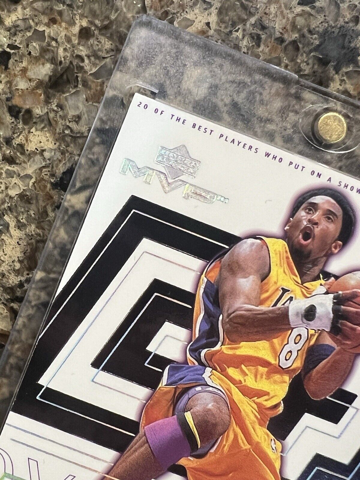 Kobe Bryant 1999-00 Upper Deck MVP Dynamics Rare Gem Mint Los Angeles Lakers HOF