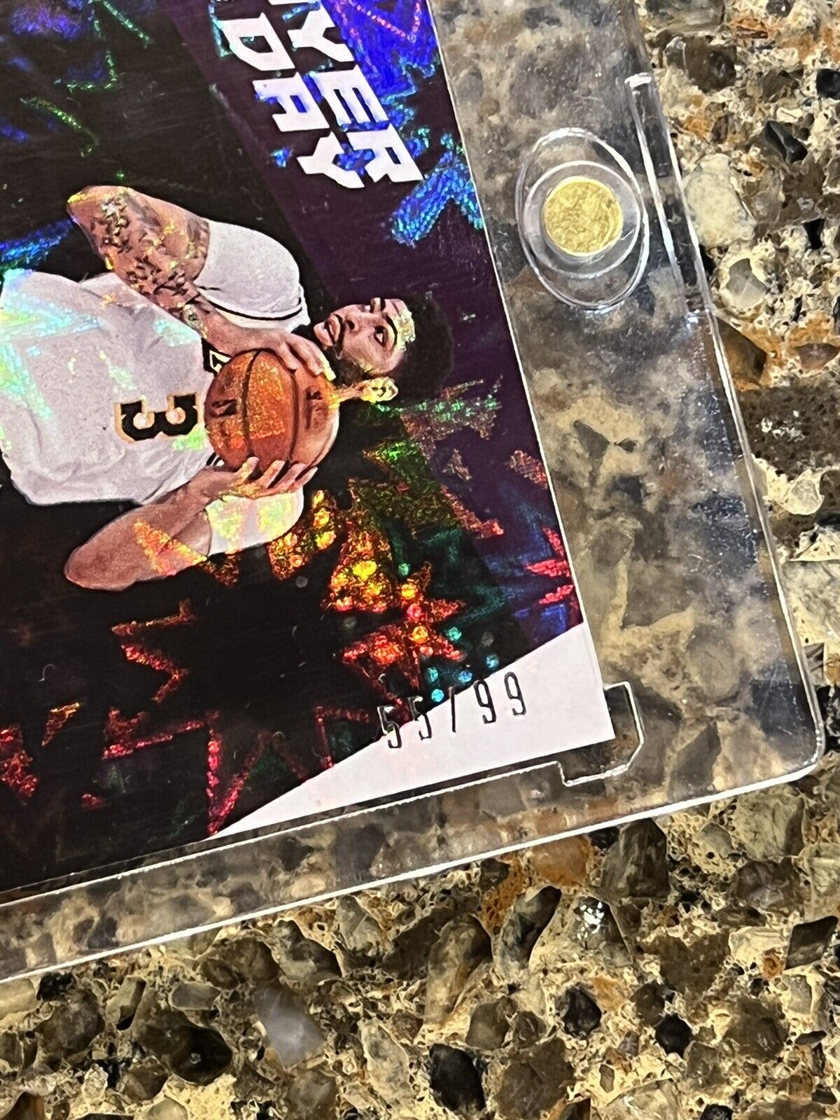 Anthony Davis 2021 Panini Player of the Day KABOOM 55/99 Super Rare Gem Mint SSP