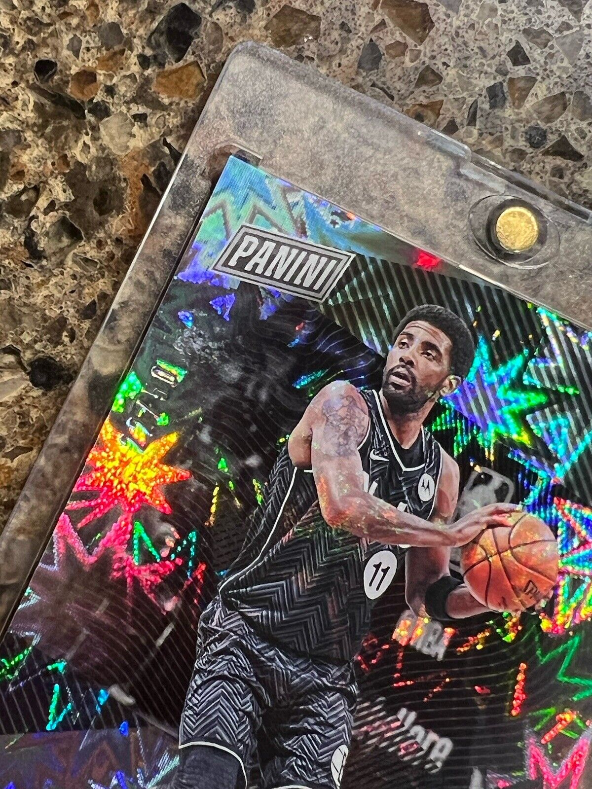 Kyrie Irving 2021 Panini THE NATIONAL 22/50 KABOOM Explosion Rare Gem Mint SSP