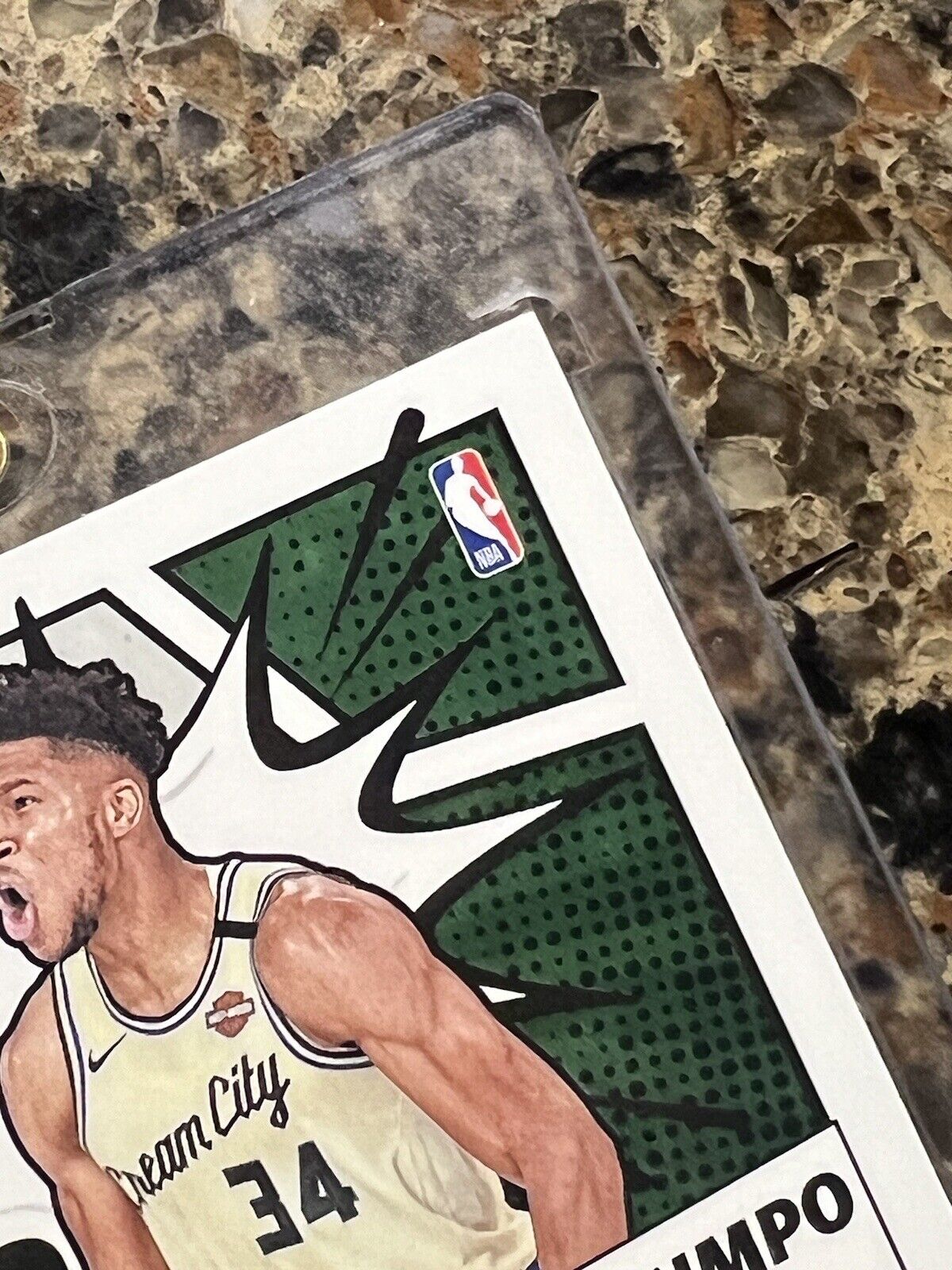 Giannis Antetokounmpo 2020-21 Panini Donruss Optic MY HOUSE! Holo Prizm Gem Mint