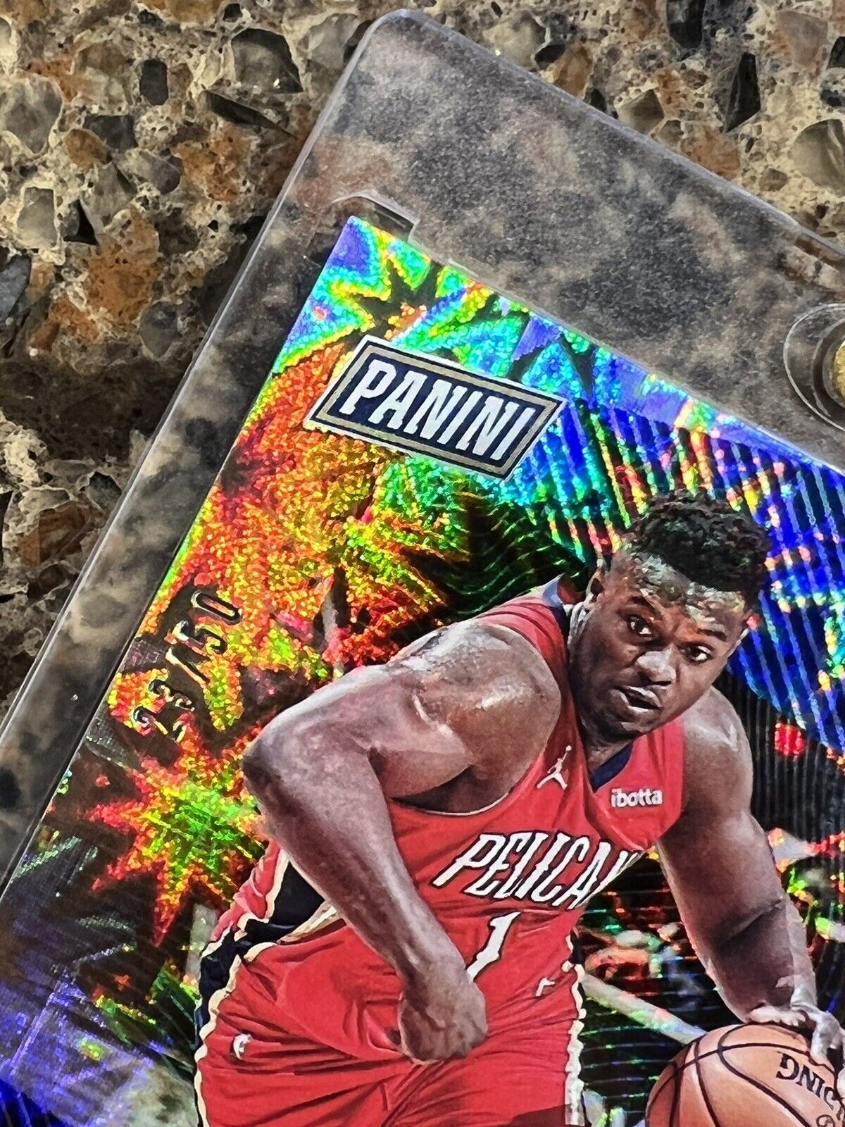 Zion Williamson 2021 Panini NBA THE NATIONAL 23/50 KABOOM Explosion GEM MINT SSP