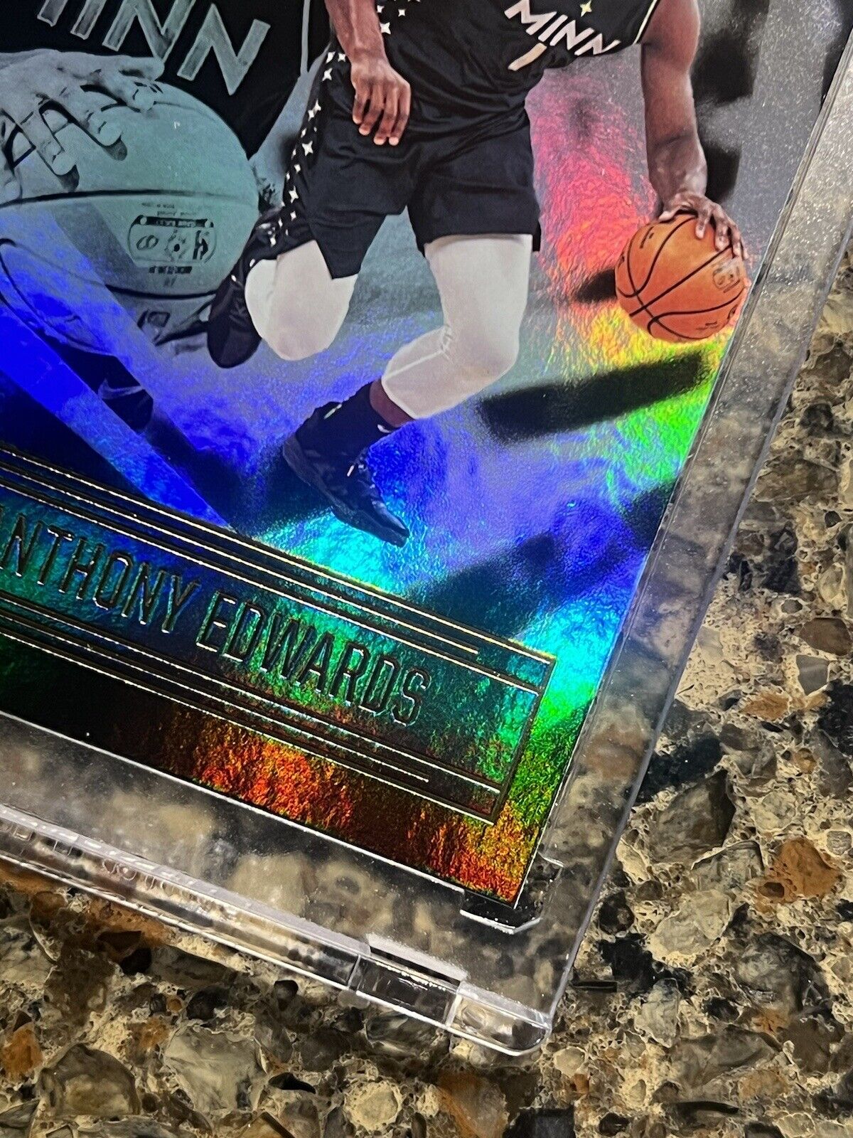 Anthony Edwards RC 2020-21 Panini Illusions Basketball Refractor Gem Mint Rookie