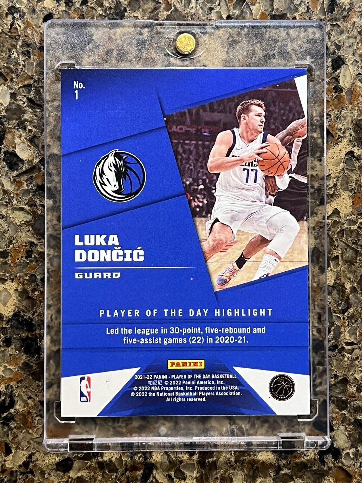 🌟 Luka Doncic 21-22 Panini NBA POTD KABOOM 31/99 Gem Mint SSP