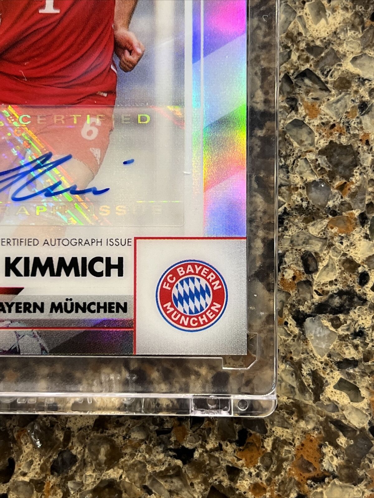 Joshua Kimmich 2021 Topps Chrome Bundesliga Refractor AUTOGRAPH Gem Mint Rare SP