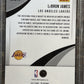 LeBron James 2021 Panini The National LEGENDS DISKETTES 22/25 SP Gem Mint PSA 10