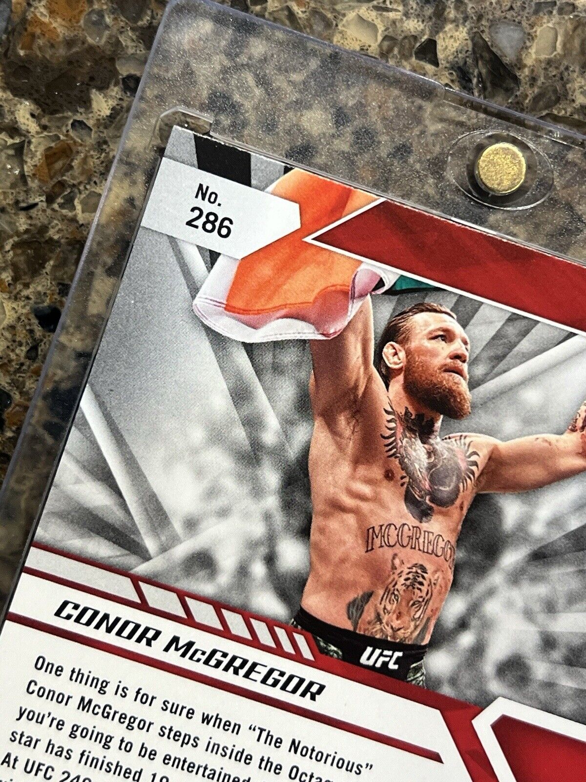 Conor McGregor - 2022 Panini Chronicles XR UFC Holofoil - HOF