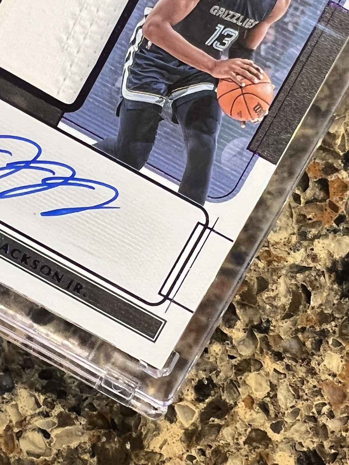 Jaren Jackson Jr. 2021 Panini One And One JERSEY PATCH AUTO 19/35 Rare Mint SSP